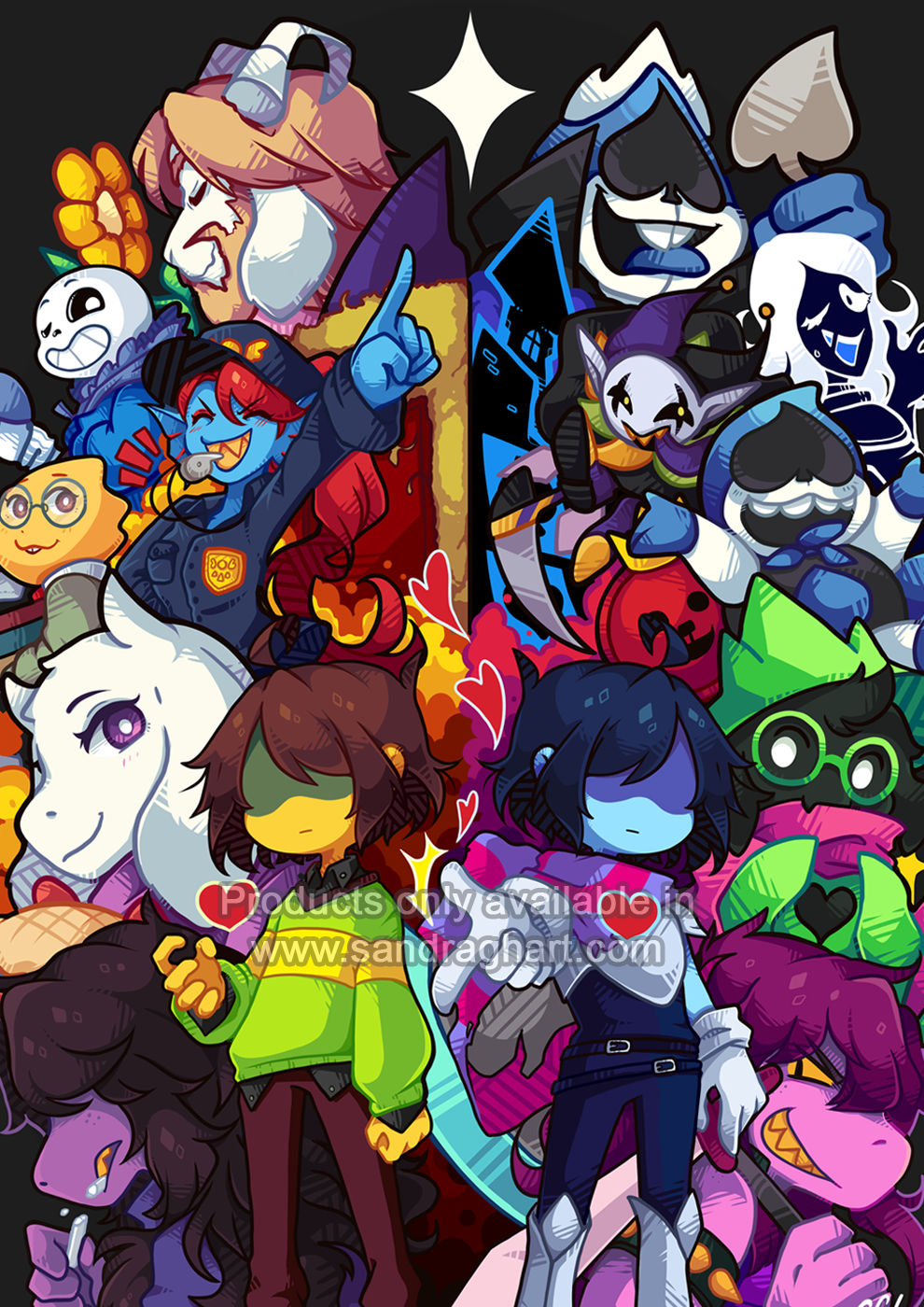 DELTARUNE A5 Print