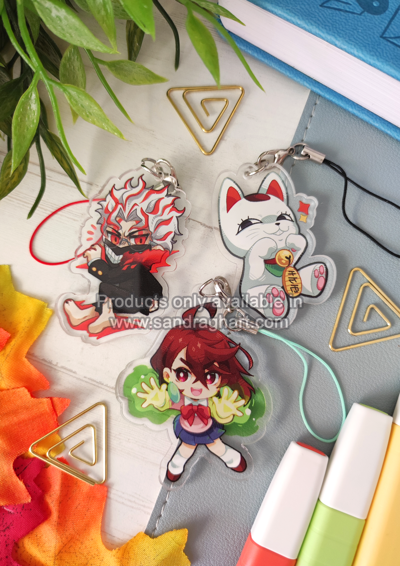 DanDaDan Acrylic Charms