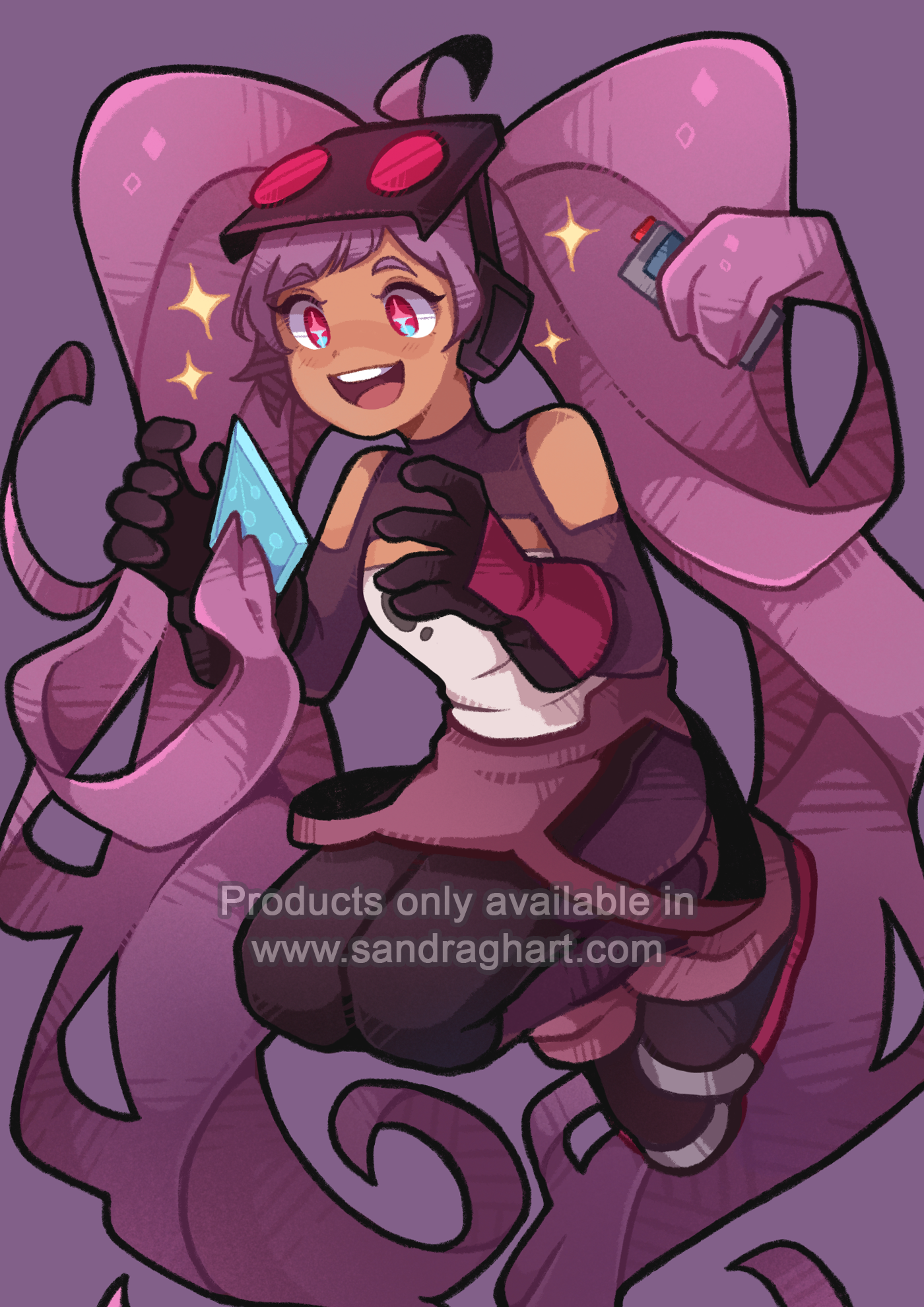 Entrapta A5 Print