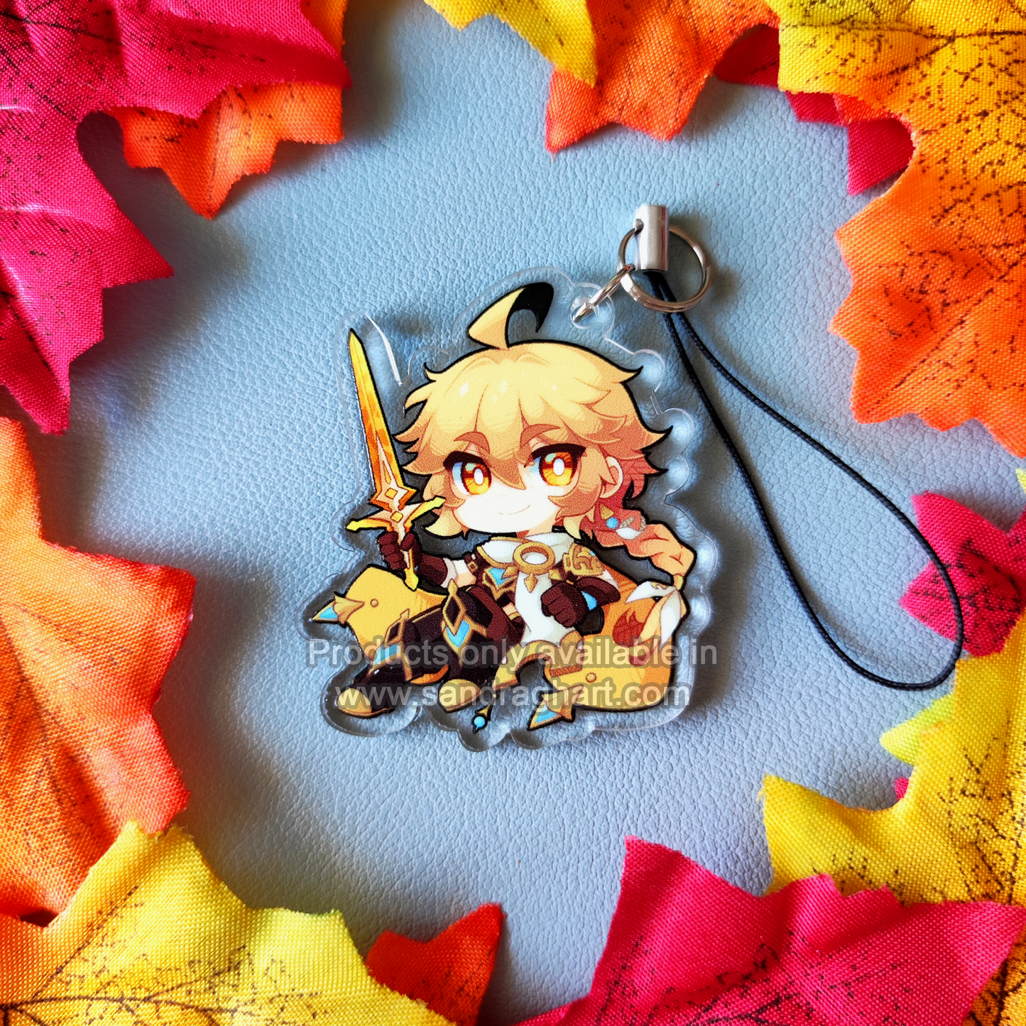 Genshin Travelers Acrylic Charms