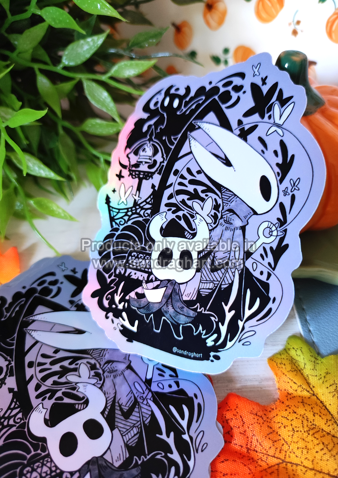 Hollow Knight Holo Big Sticker