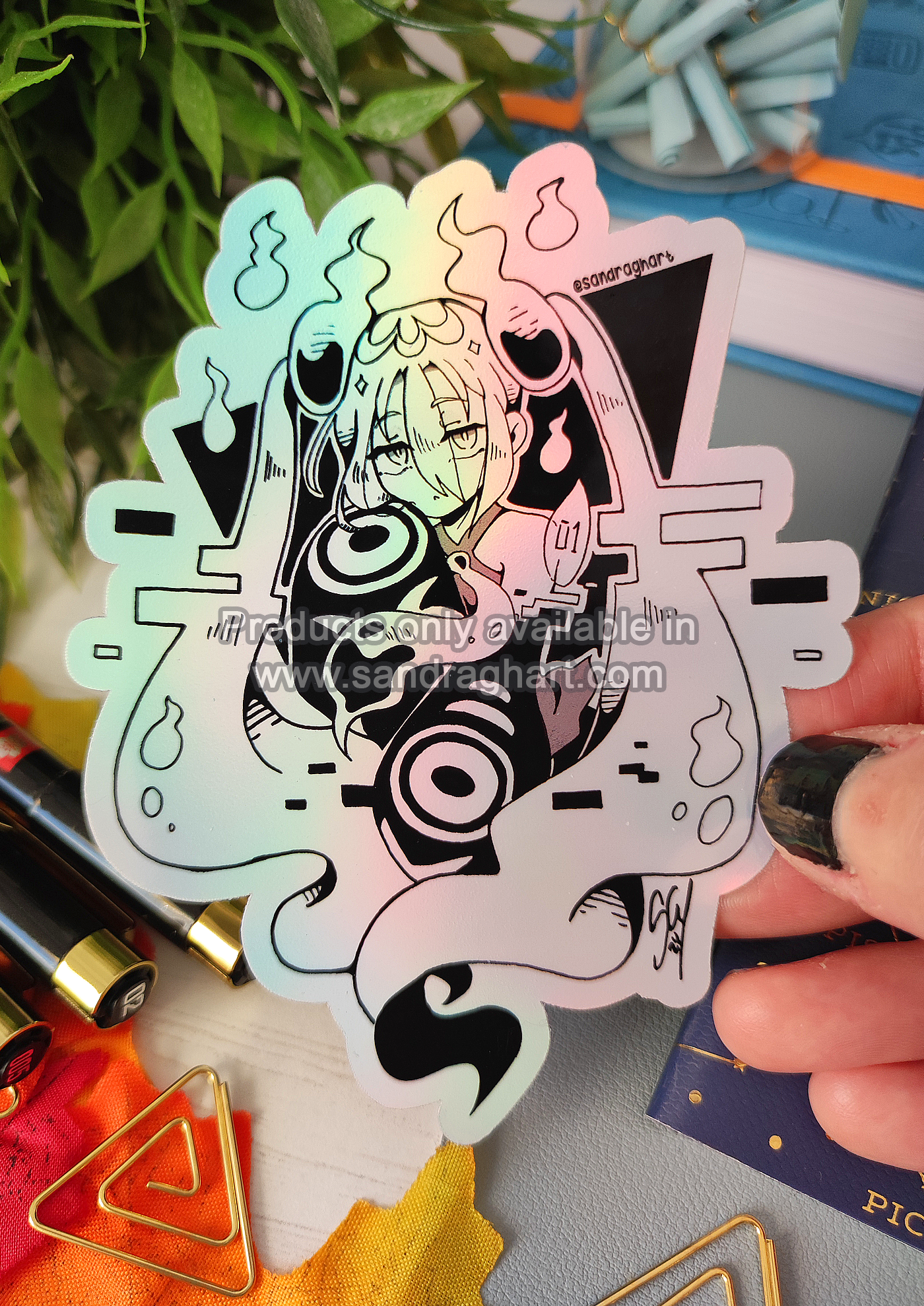 Holo Ink Big Stickers