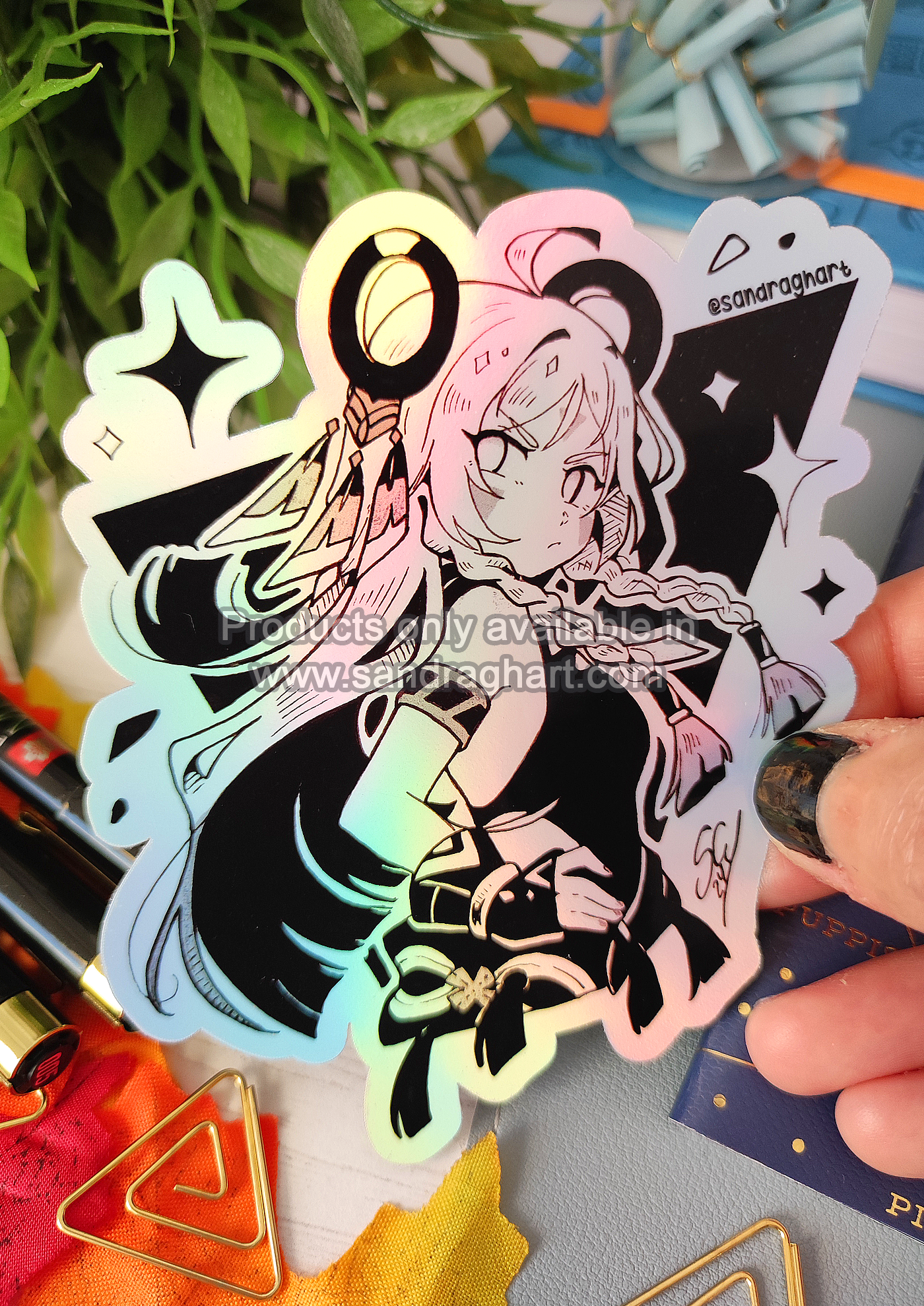 Holo Ink Big Stickers