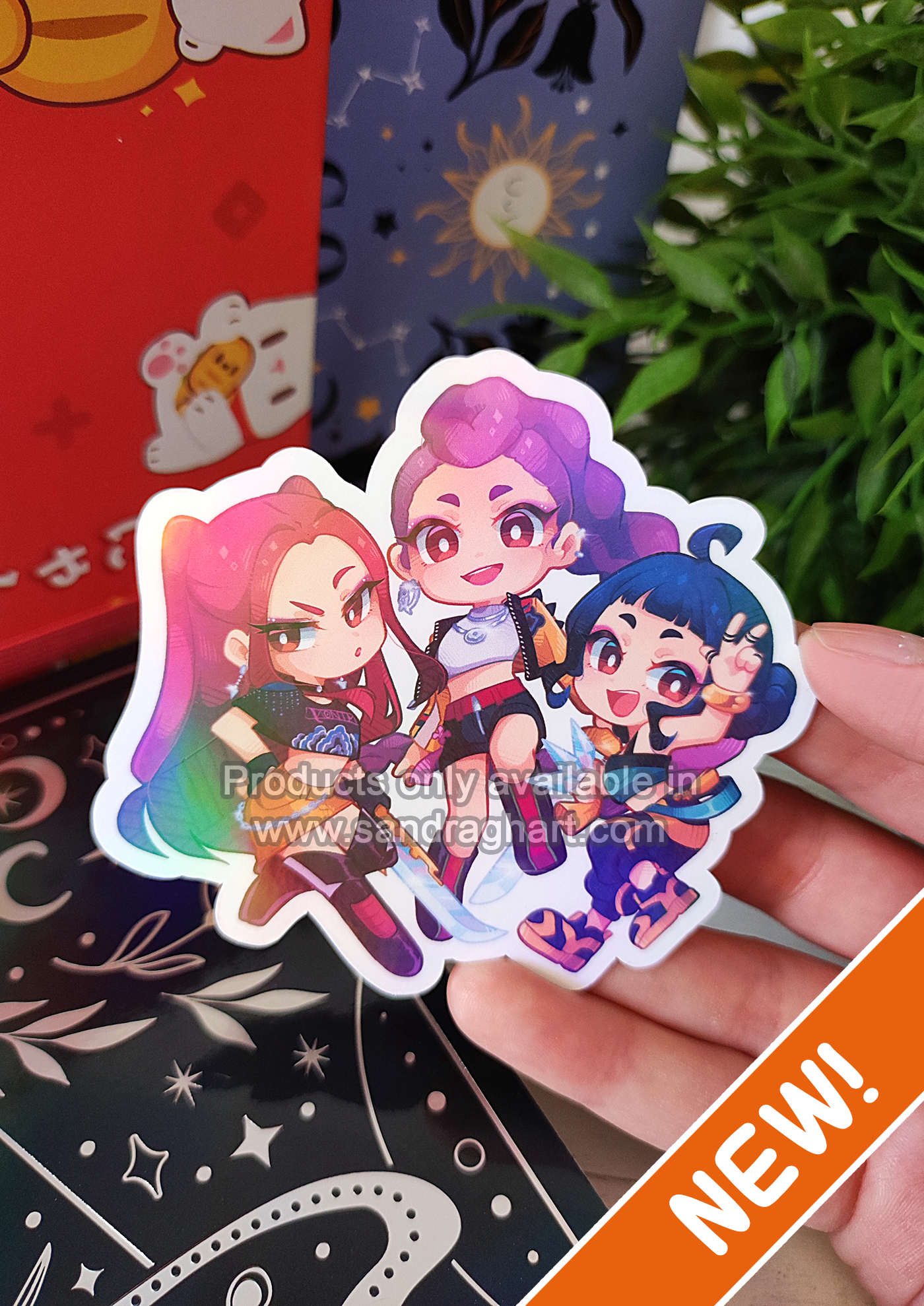KPOP Holo Sticker