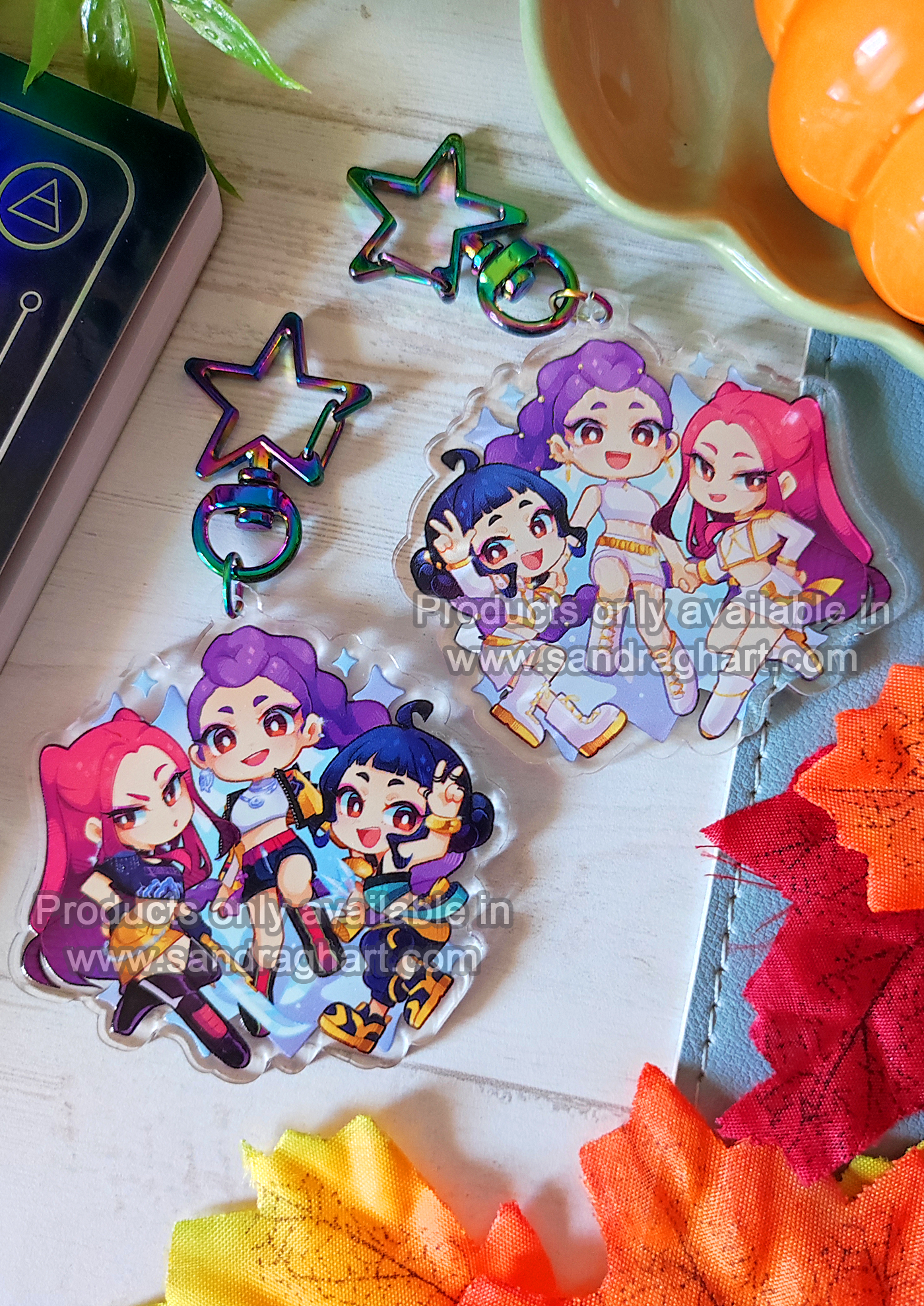 KPOP Demon Hunters Acrylic Charm