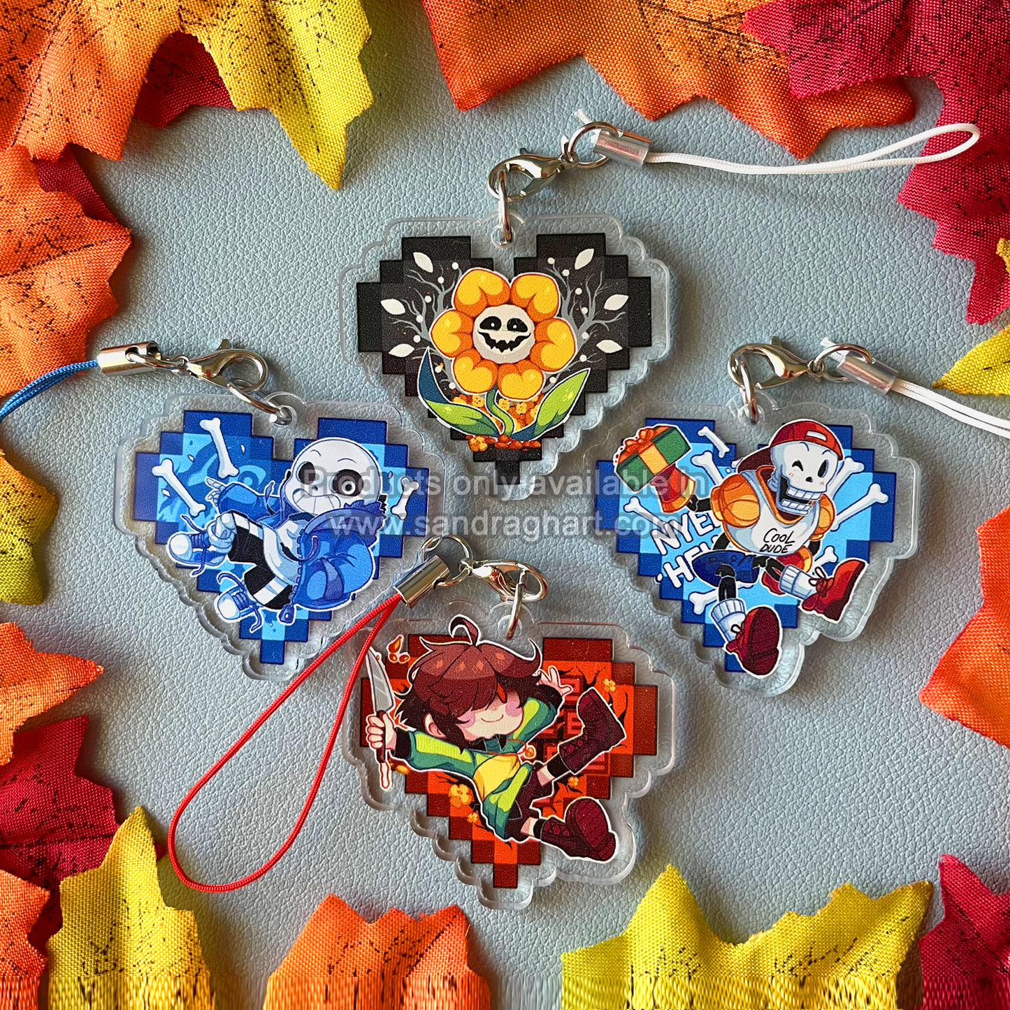 UNDERTALE Acrylic Charms