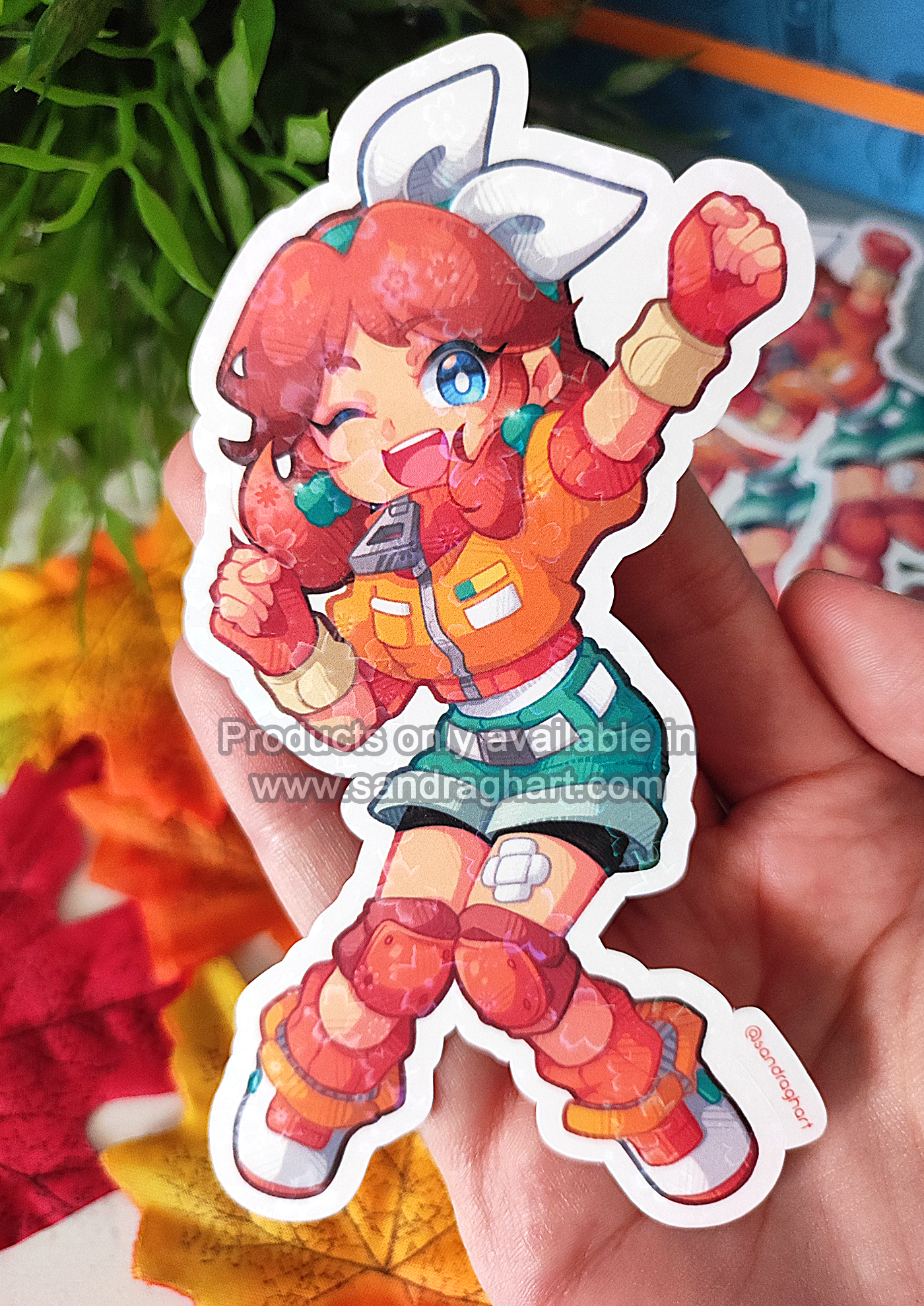 MKW Ladies Holo Big Stickers