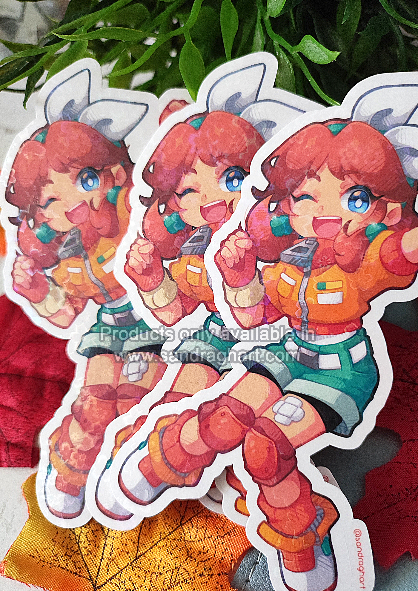 MKW Ladies Holo Big Stickers