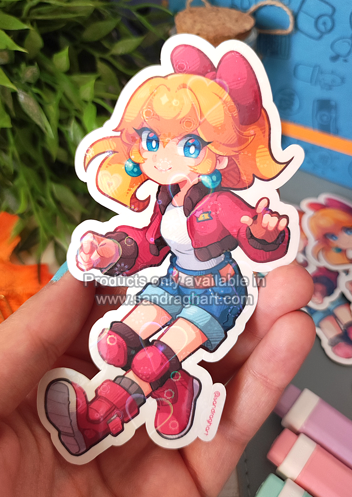 MKW Ladies Holo Big Stickers