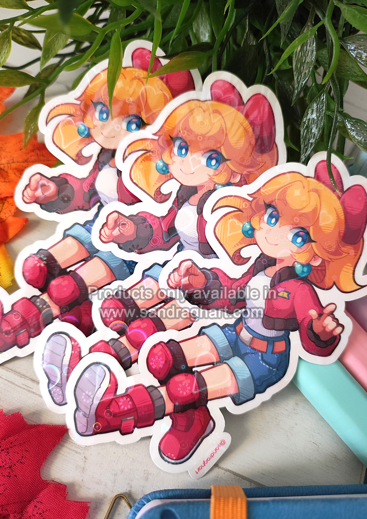 MKW Ladies Holo Big Stickers