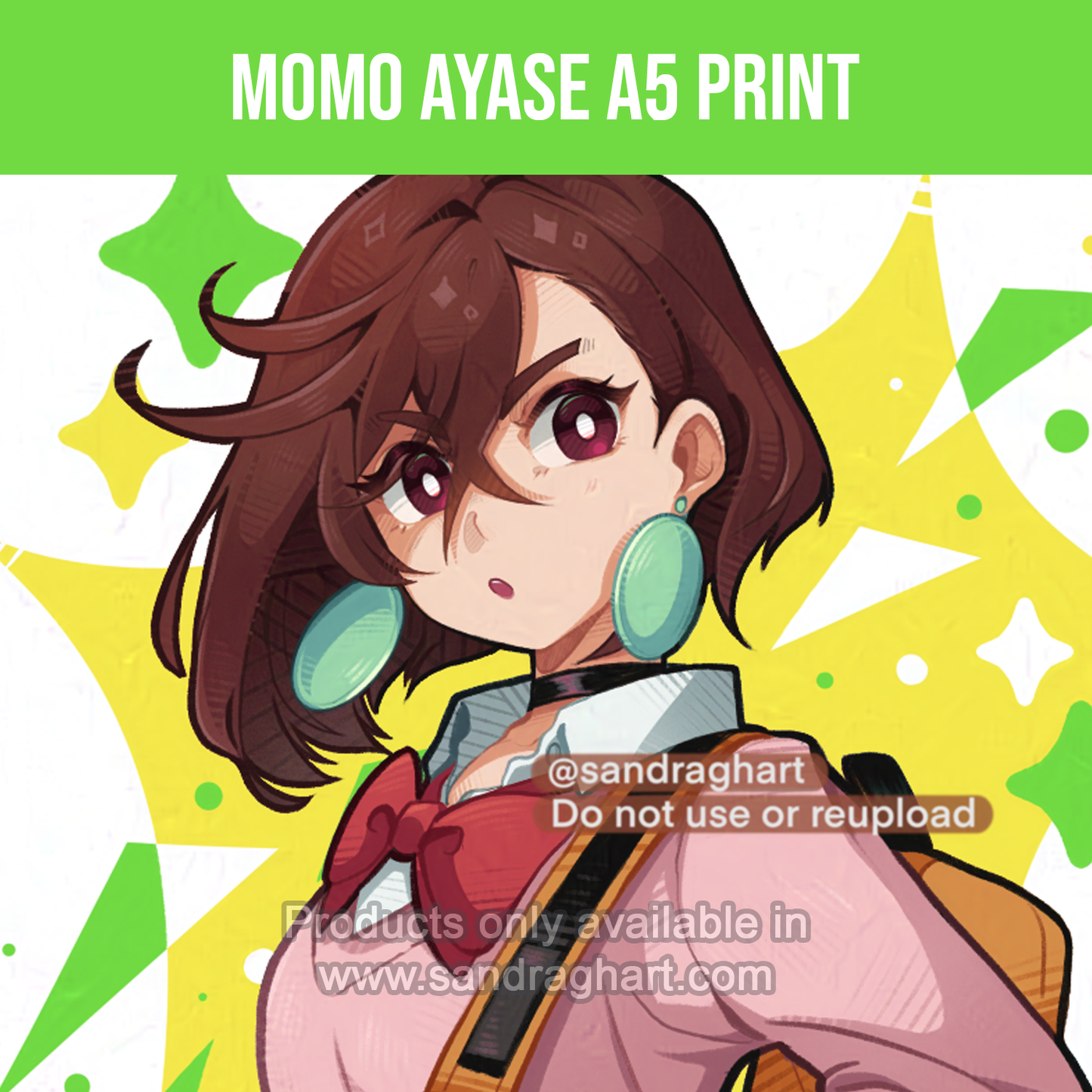 Momo Ayase A5 Print