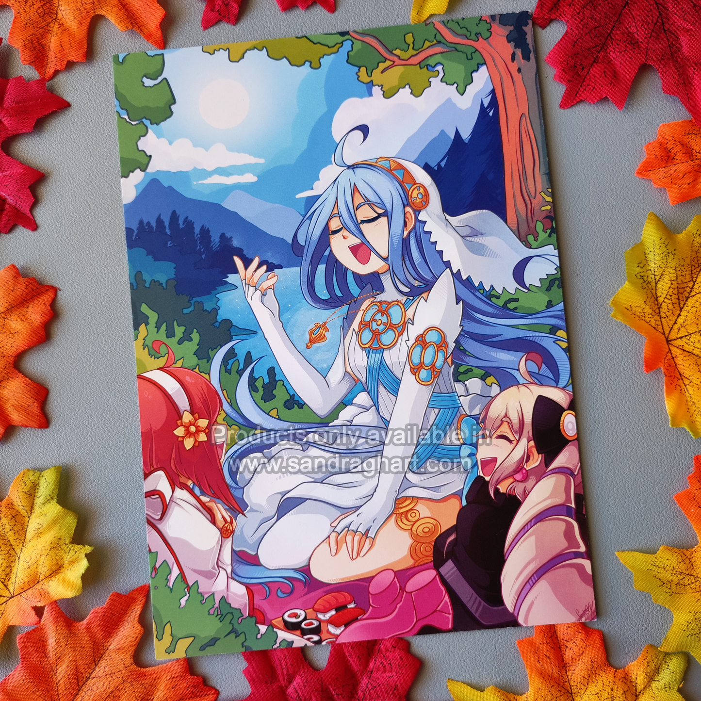 Azura A5 Print