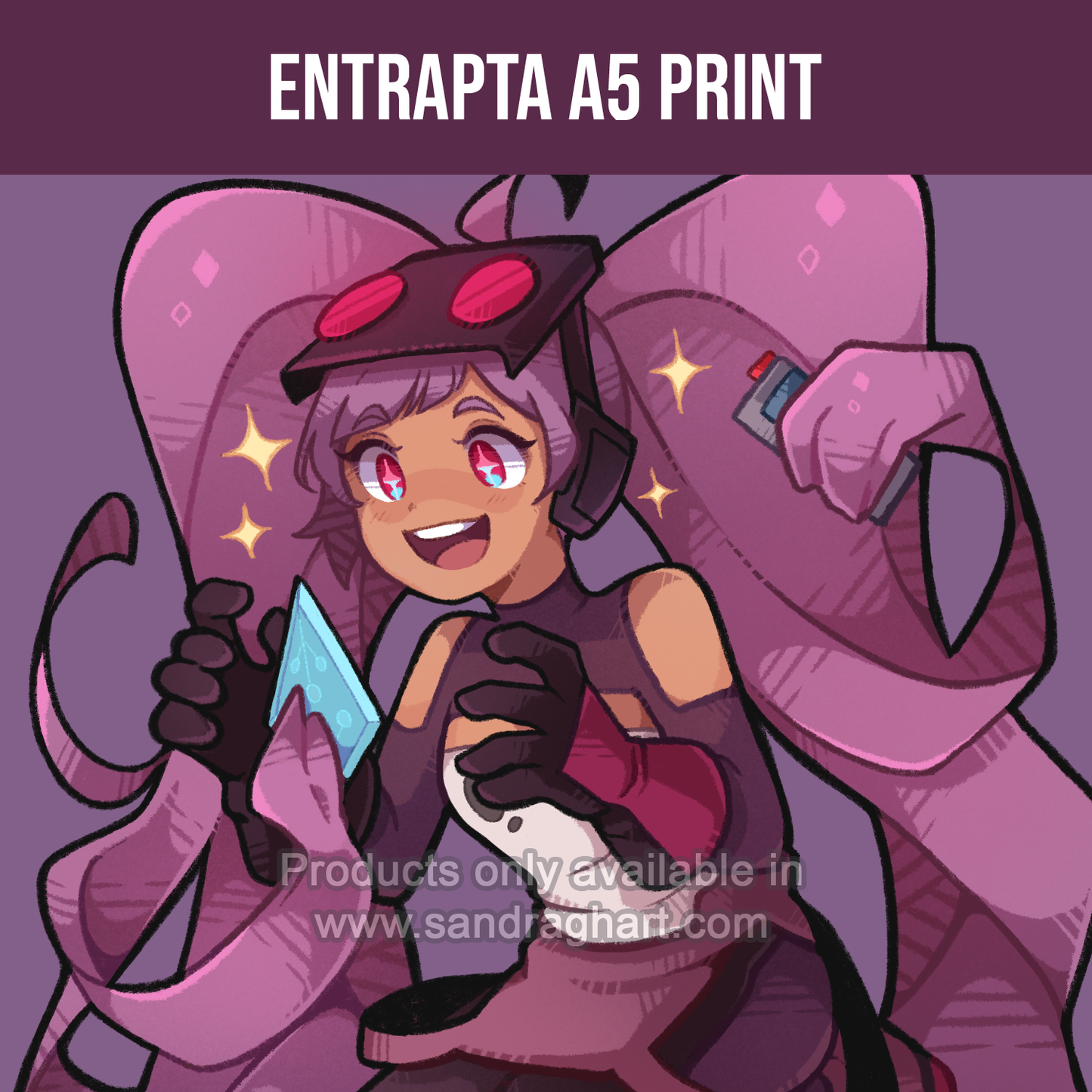 Entrapta A5 Print