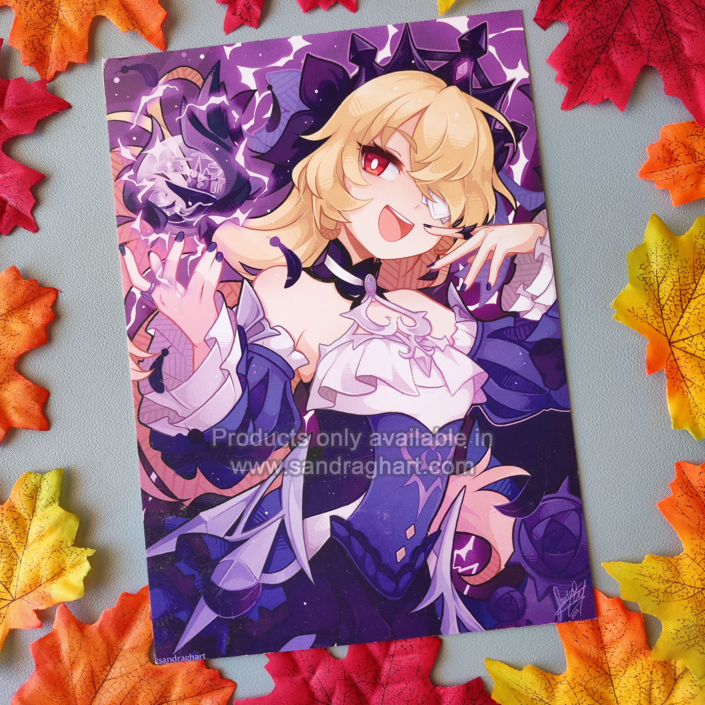 Prinzessin Fischl A5 Print