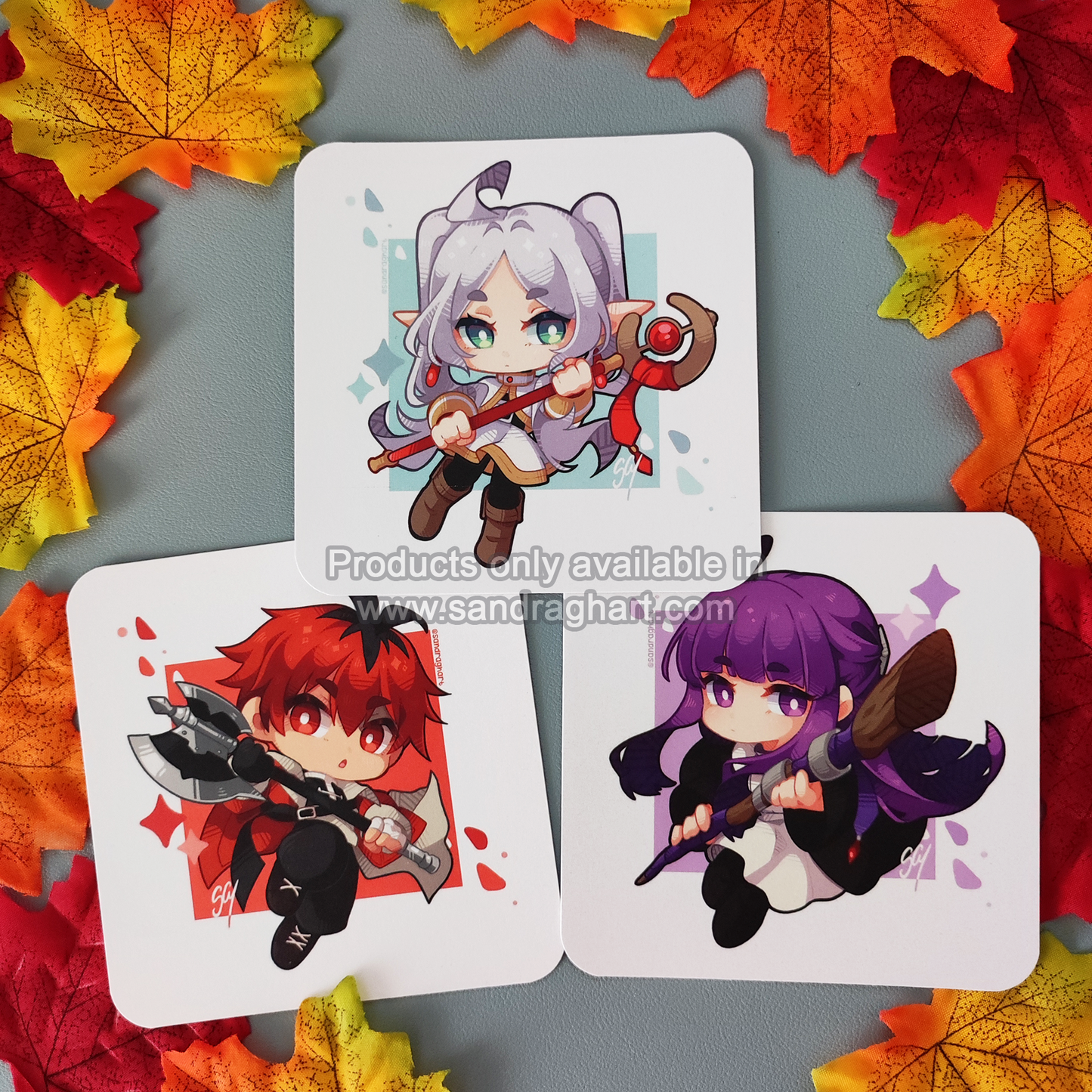Frieren Chibis Small Prints