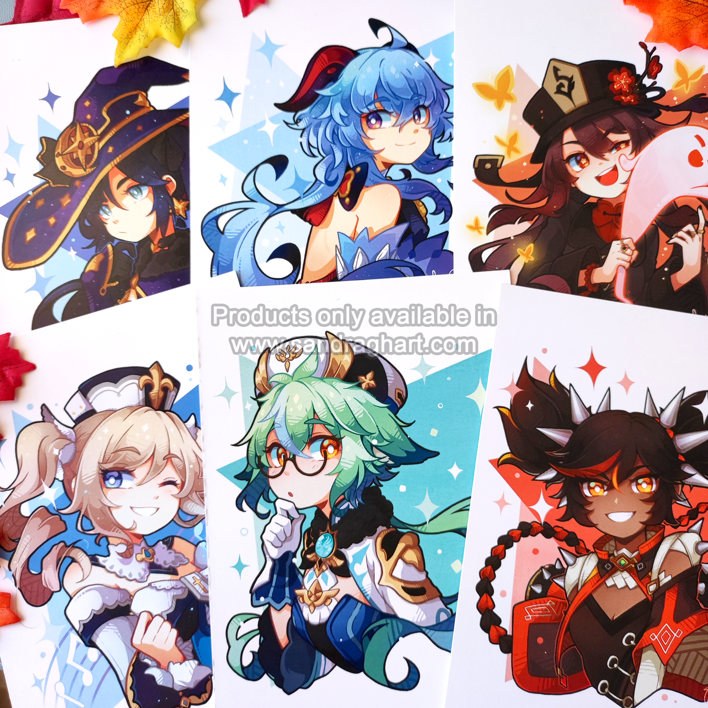 Genshin Collection A5 Prints