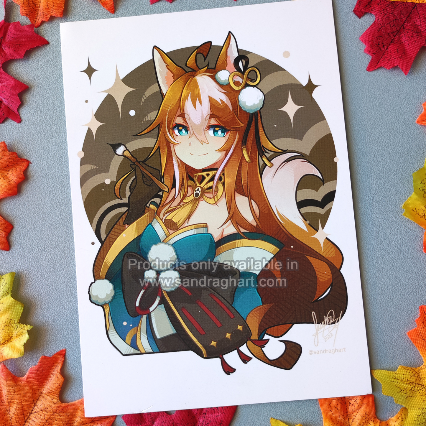 Miss Hina A5 Print