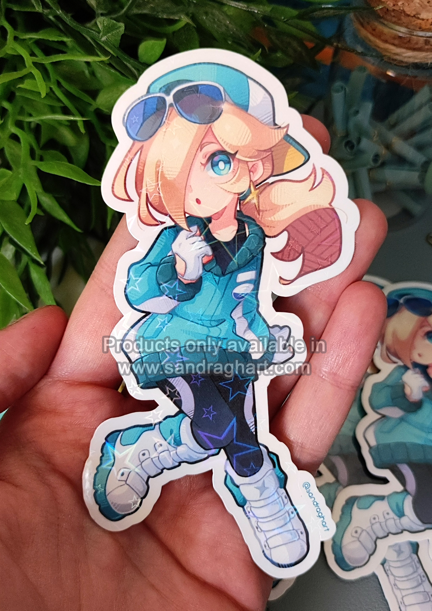 MKW Ladies Holo Big Stickers