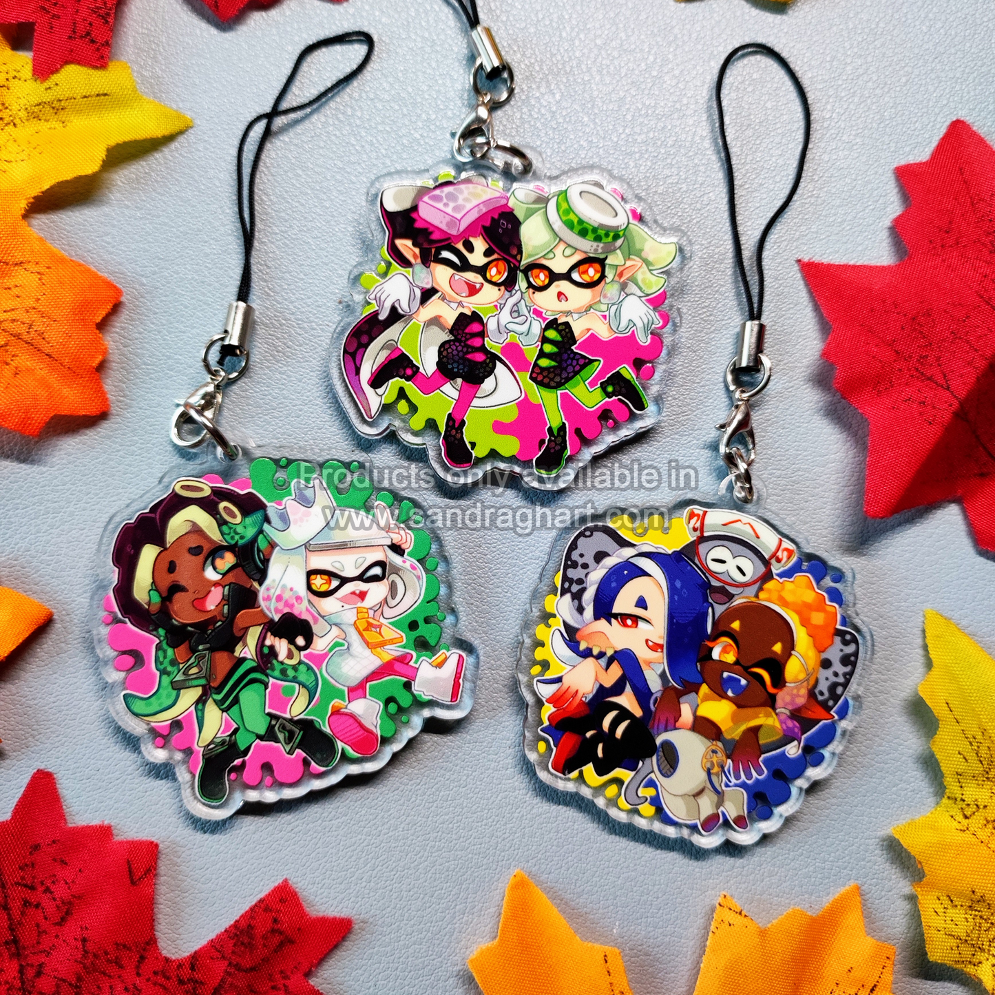 SplatIdols Acrylic Charms