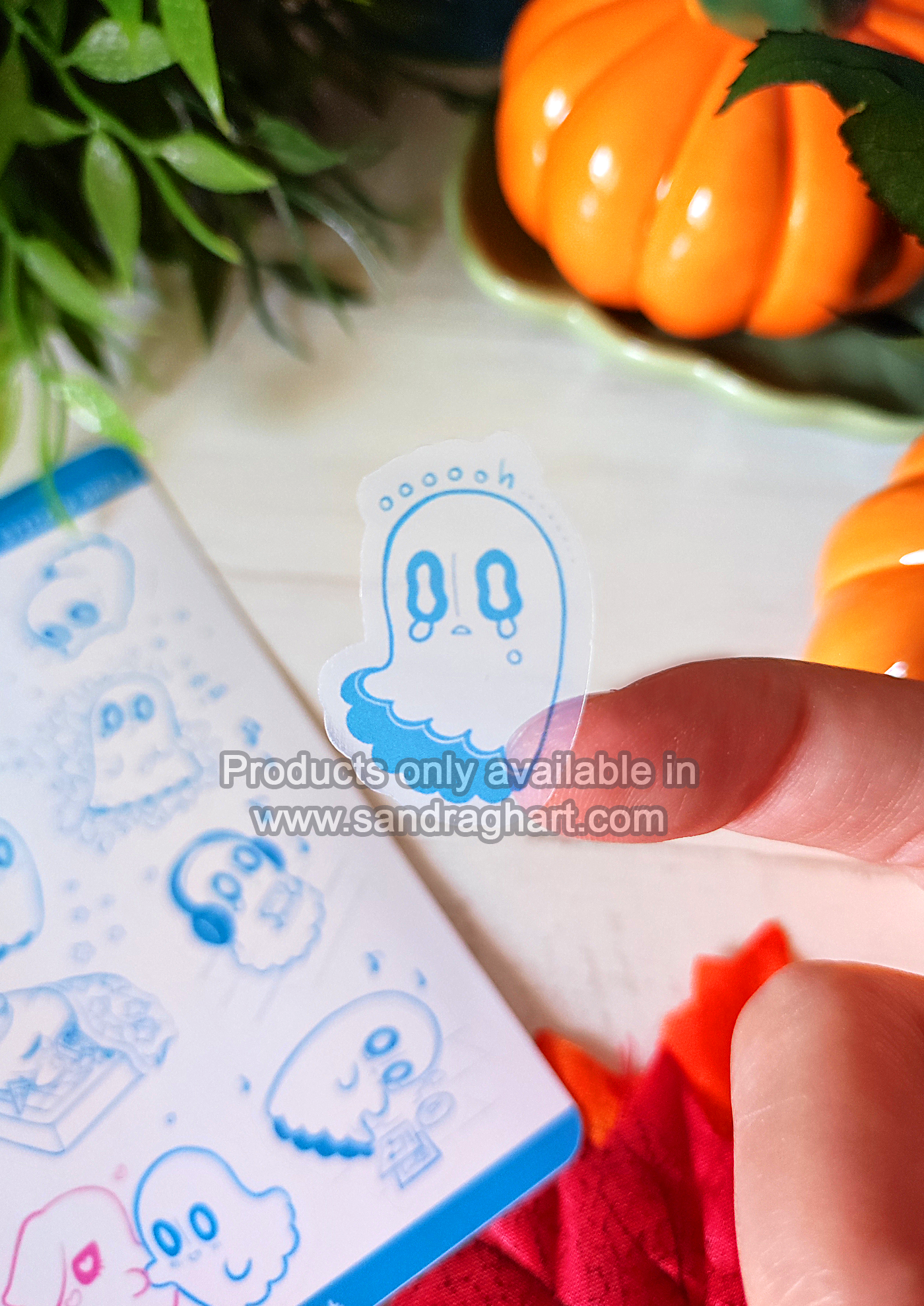 Blooky Clear Sticker Sheet