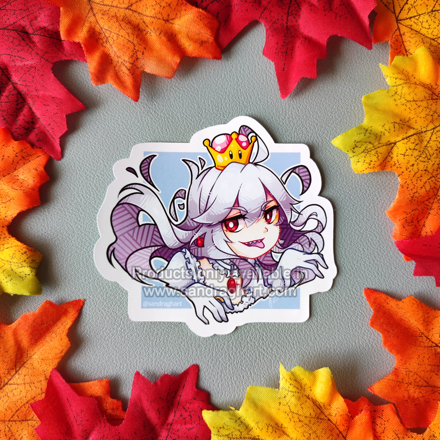 Bowsette and Booette Stickers