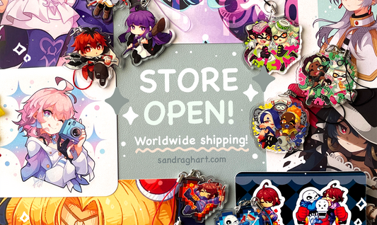 Opening and Worldwide Shipping!