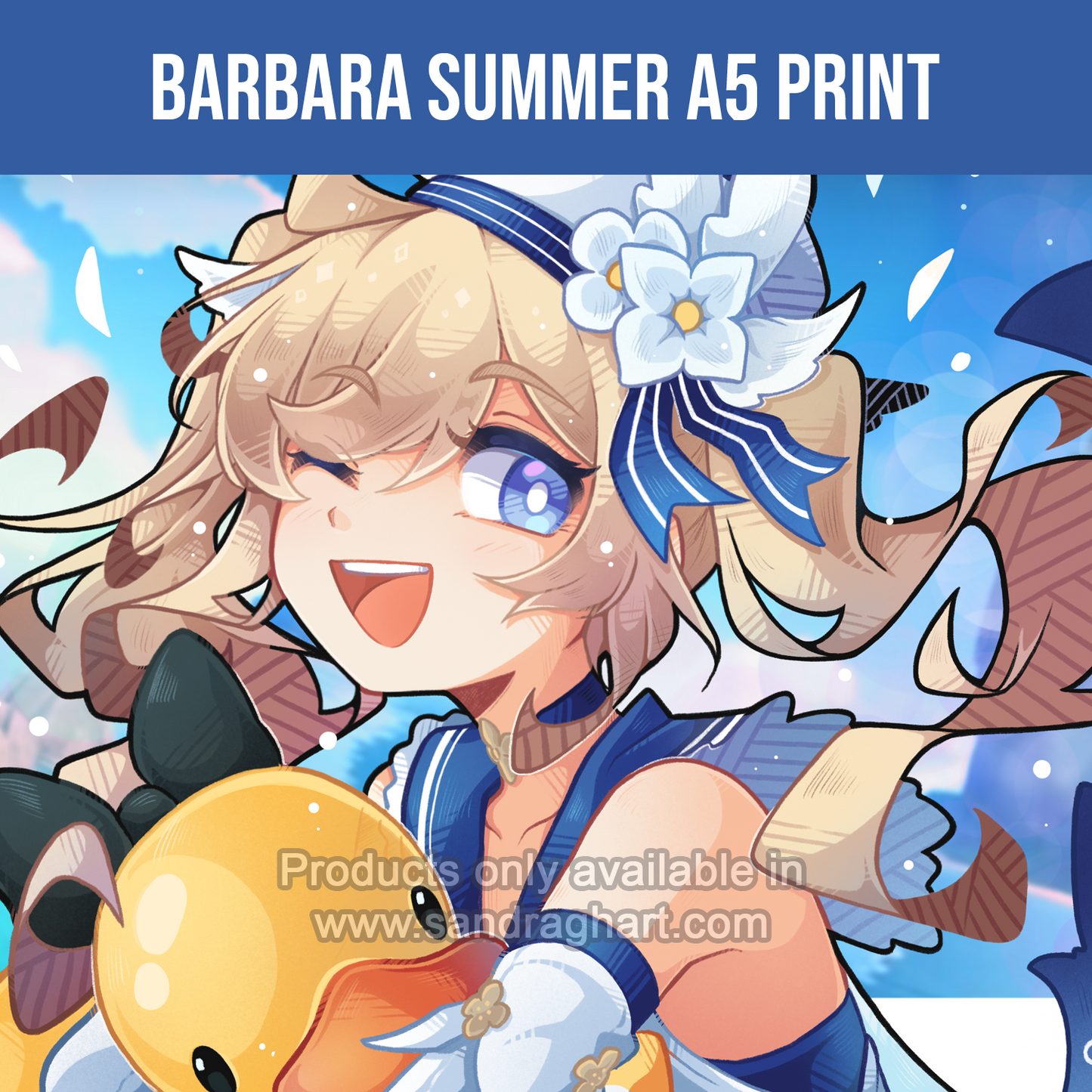Barbara Summer A5 Print