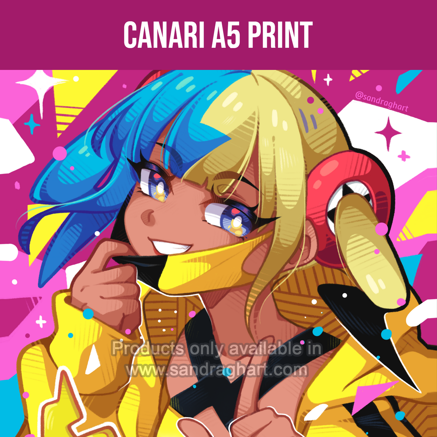 Canari A5 Print
