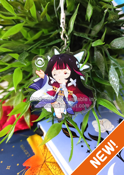 Columbina Acrylic Charm