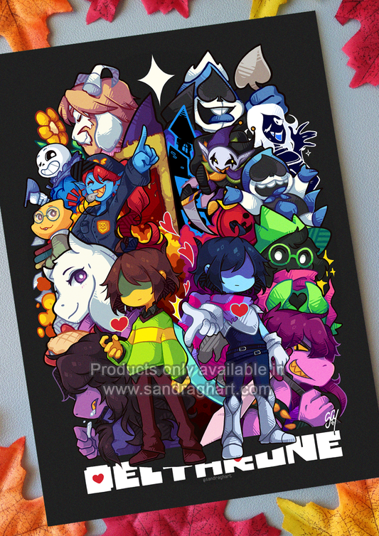 DELTARUNE A5 Print