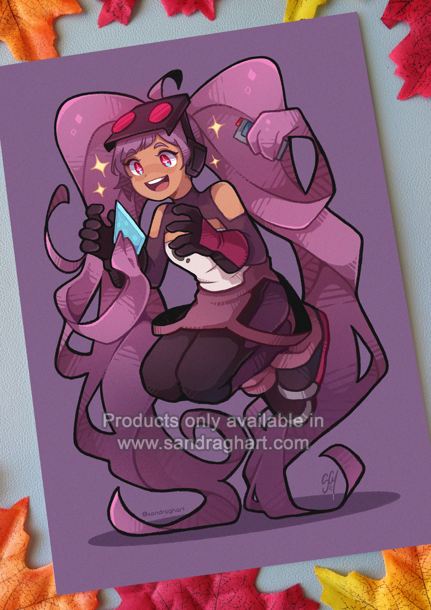 Entrapta A5 Print