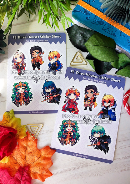 FE3Houses Sticker Sheet