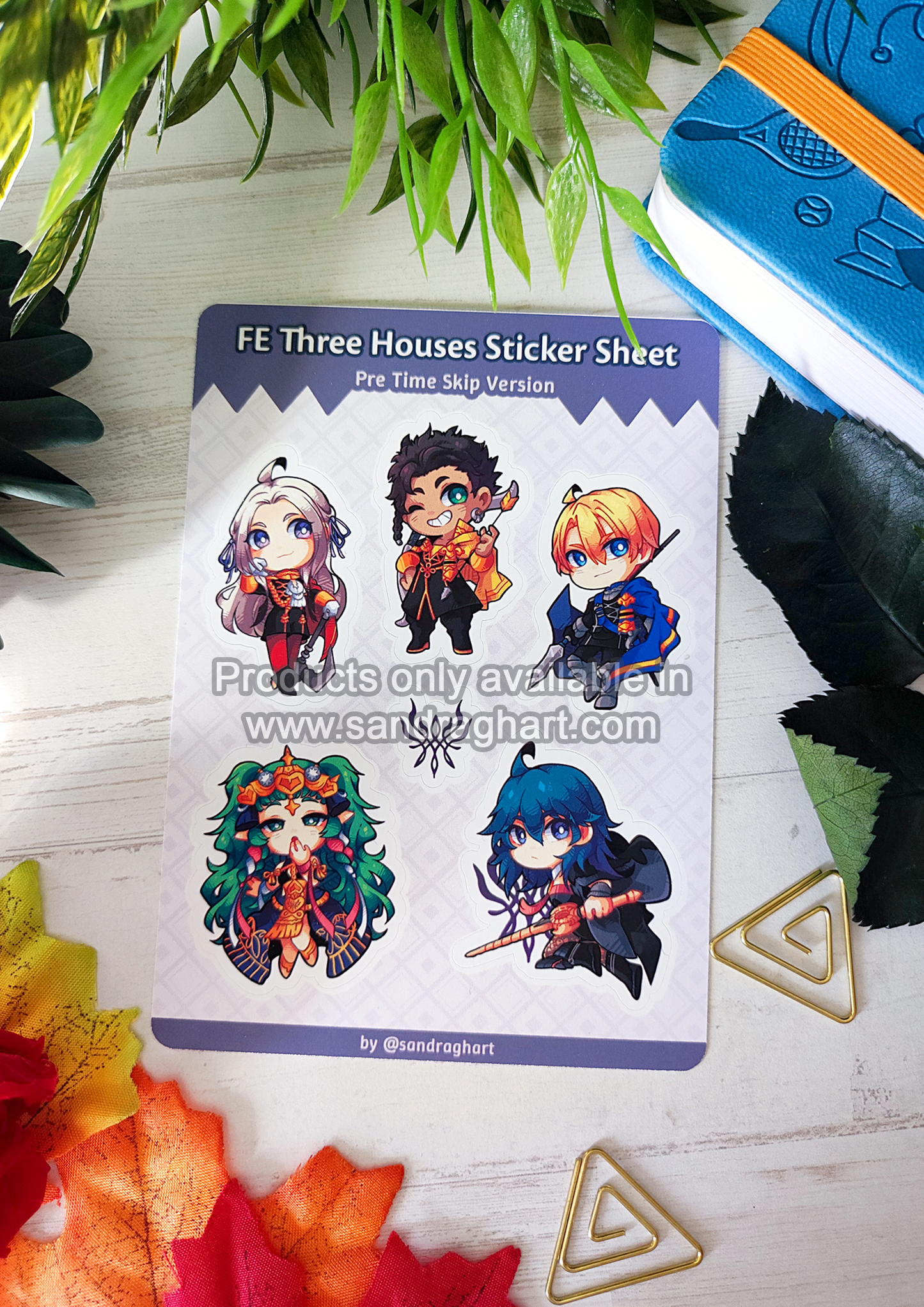 FE3Houses Sticker Sheet
