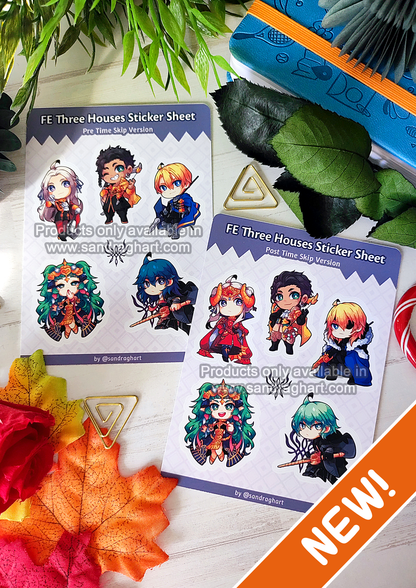 FE3Houses Sticker Sheet