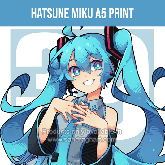 Hatsune Miku A5 Print