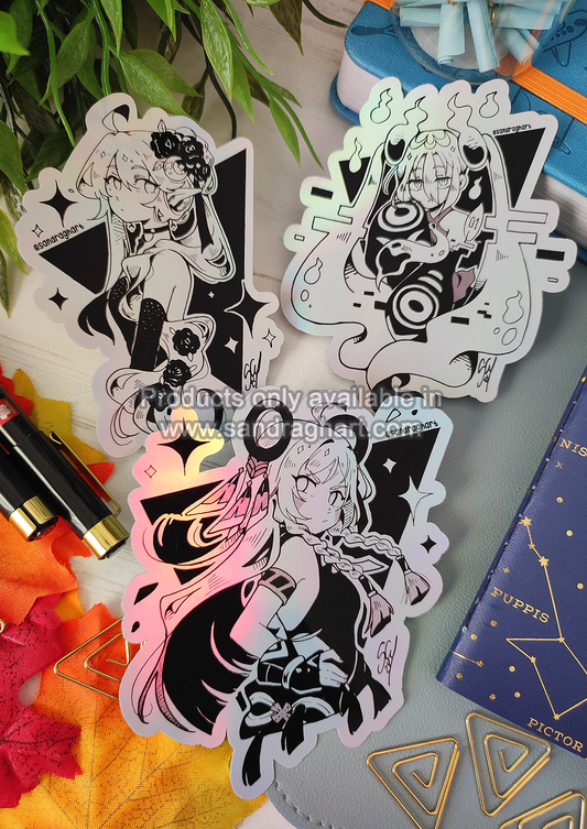 Holo Ink Big Stickers