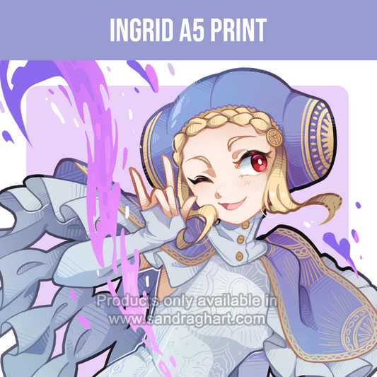 Ingrid A5 Print