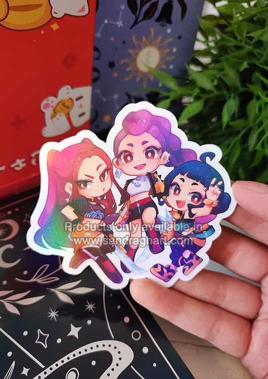 KPOP Holo Sticker