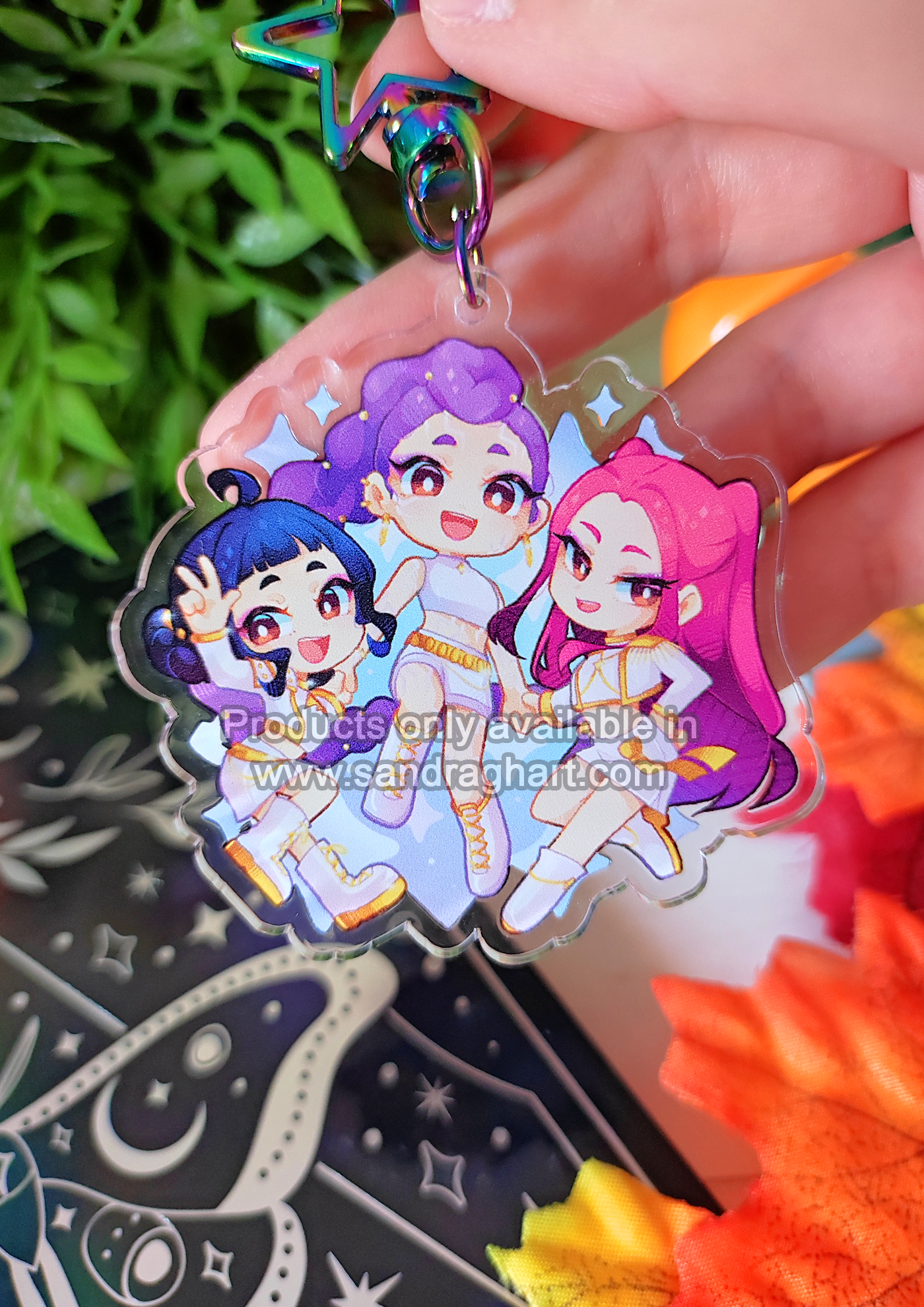 KPOP Demon Hunters Acrylic Charm