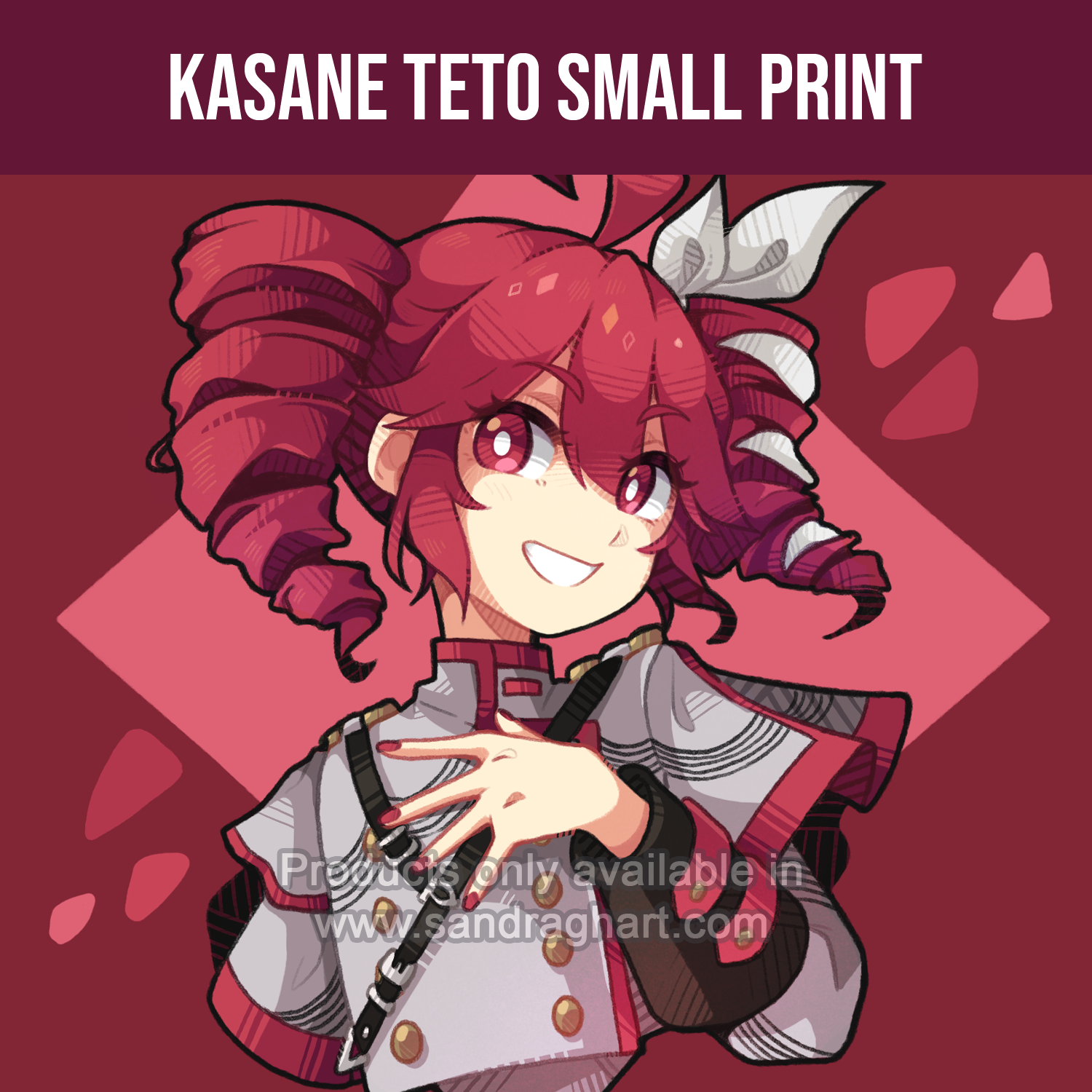 Small Teto Kasane Teto Small Print – sandraghart