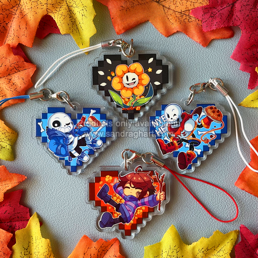 UNDERTALE Acrylic Charms