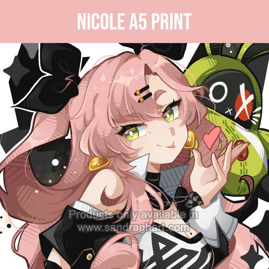 Nicole A5 Print