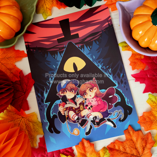 Gravity Fall A5 Print