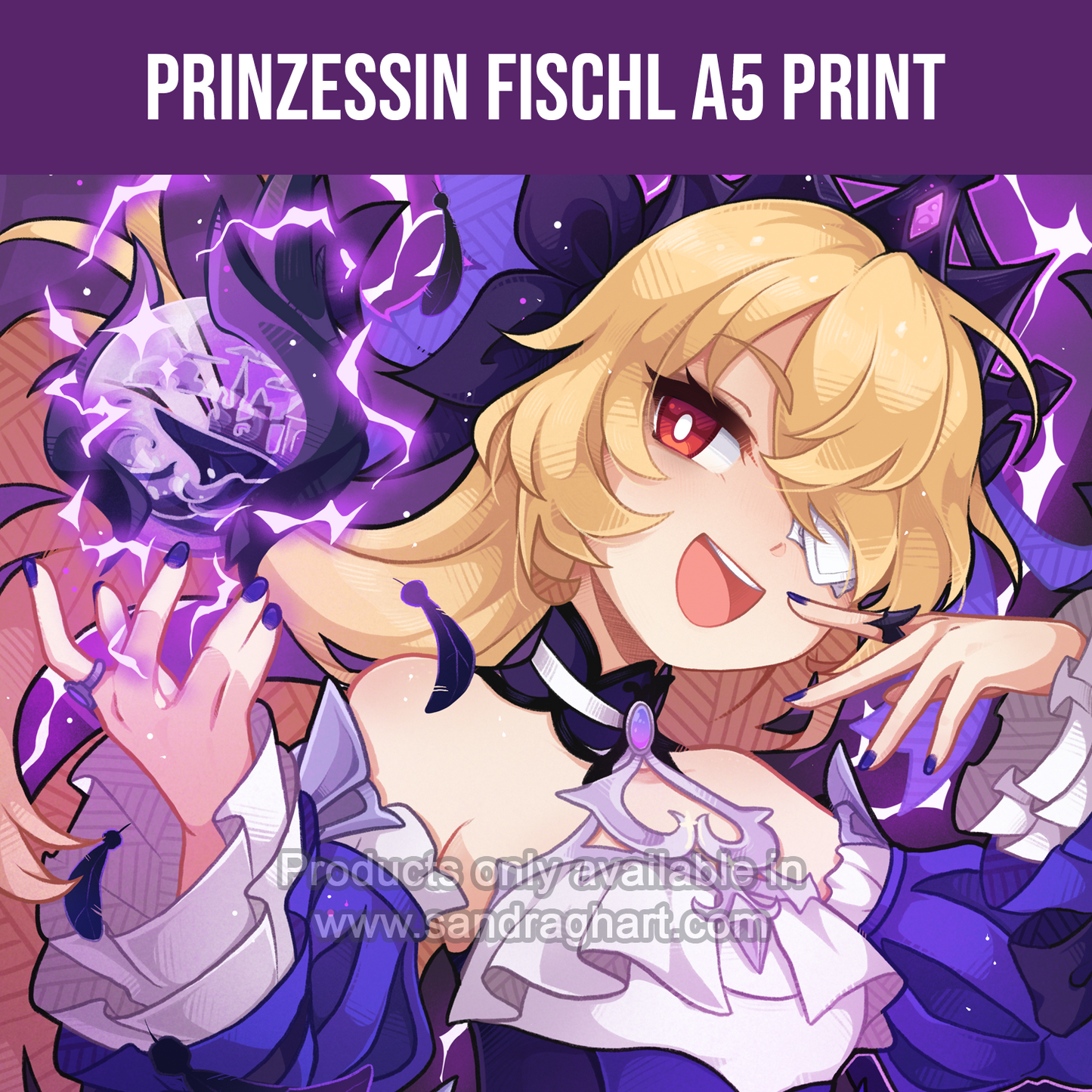 Prinzessin Fischl A5 Print