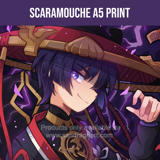 Scaramouche A5 Print