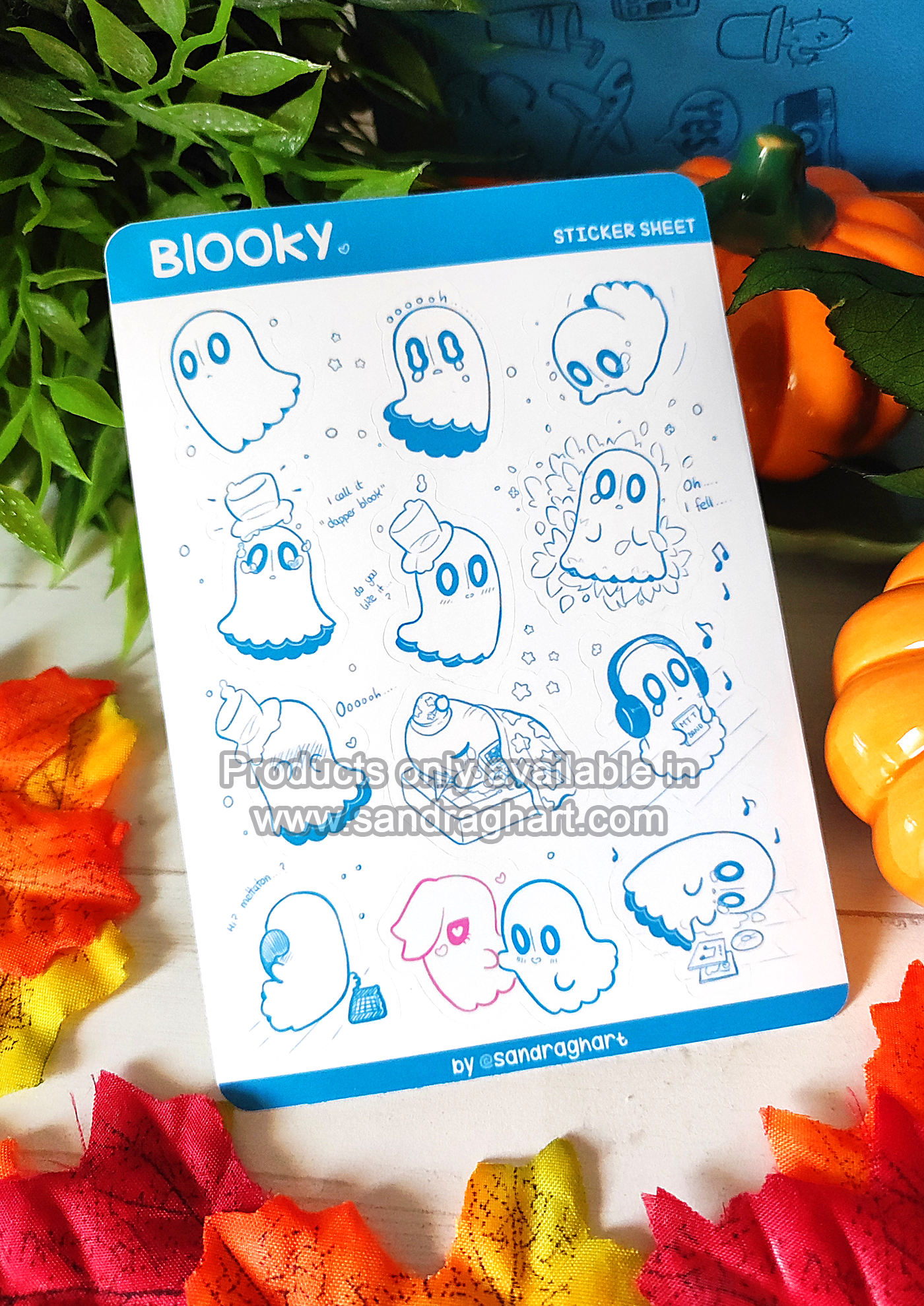 Blooky Clear Sticker Sheet